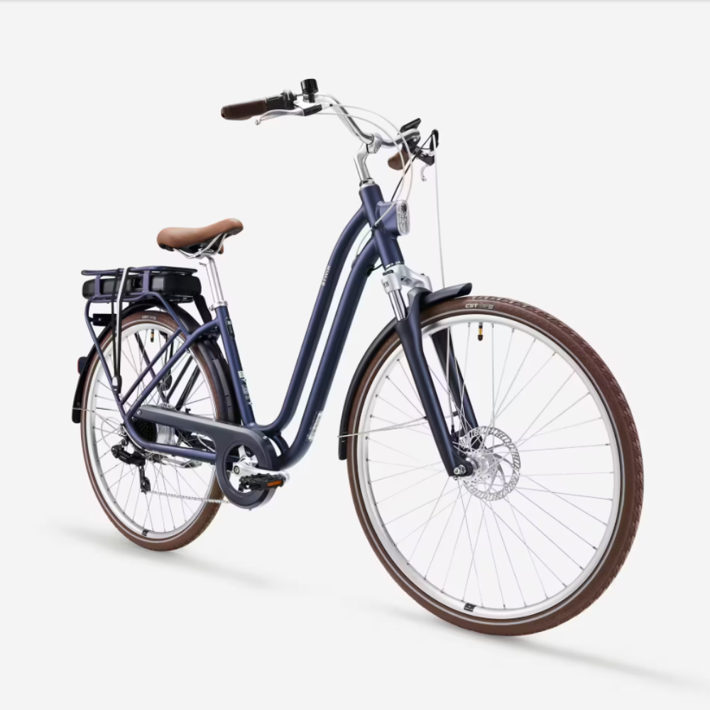 Bicicleta Eléctrica Urbana Elops 900 E – Azul Oscuro